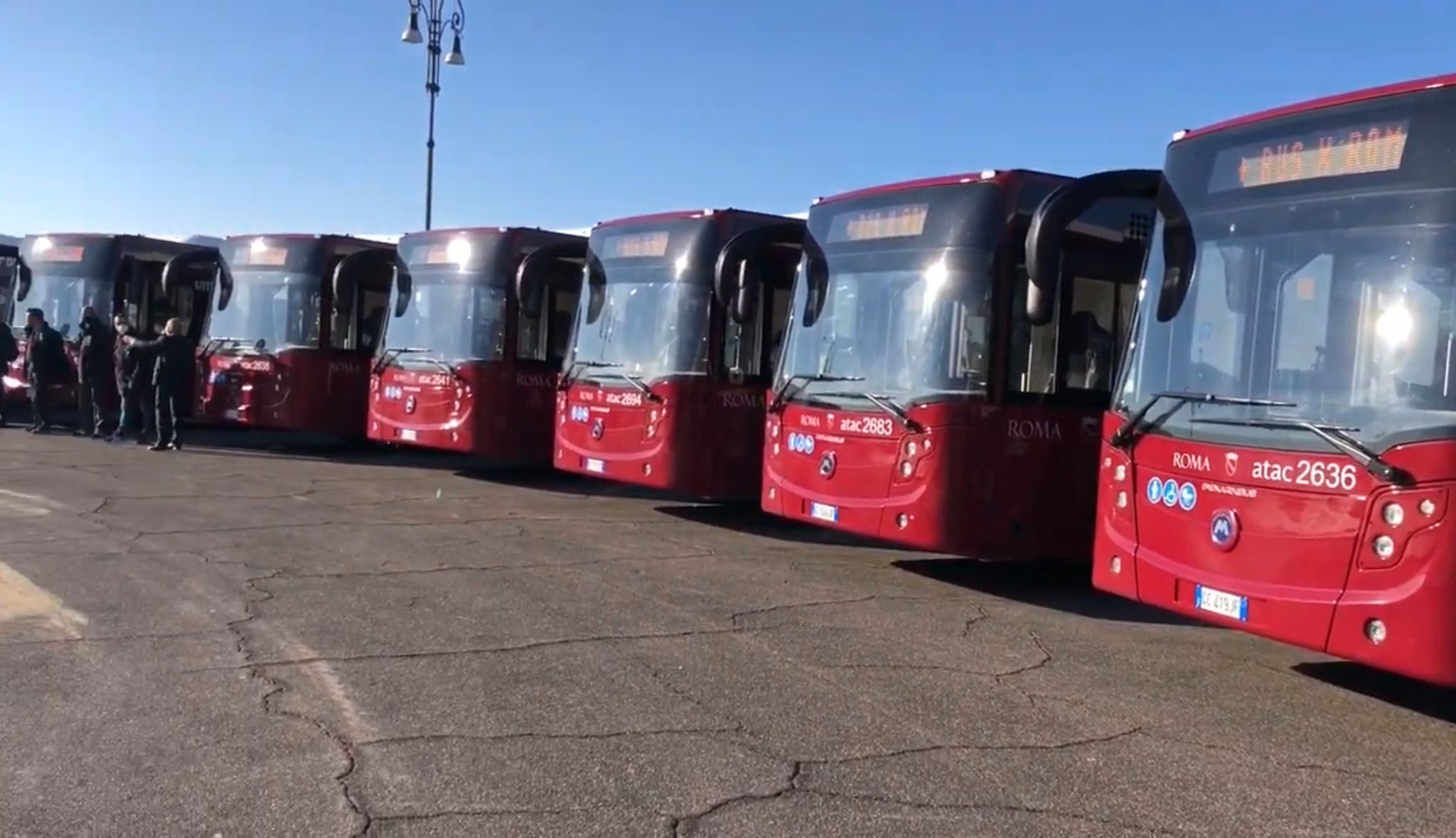 I numeri degli autobus a Ostia
